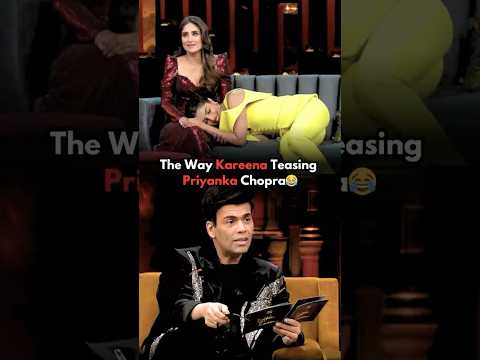 Kareena Kapoor Roasted Priyanka On Dating😂Karan Johar #kareenakapoorkhan #karanjohar #bollywoodhits