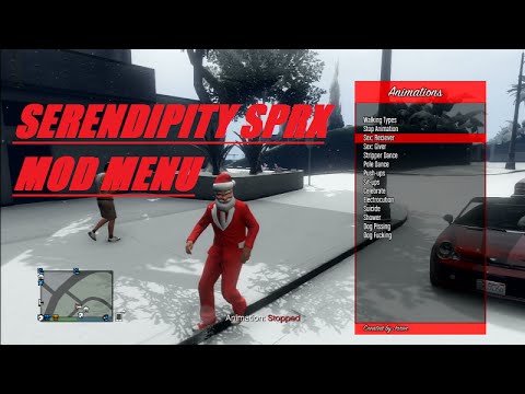 PS3/GTA5/MOD MENU/SPRX/1.25/1.26/DOWNLOAD/ SERENDIPITY