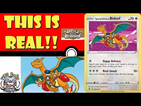 Special Delivery Bidoof Revealed - This is Not a Joke! (Pokémon TCG News)