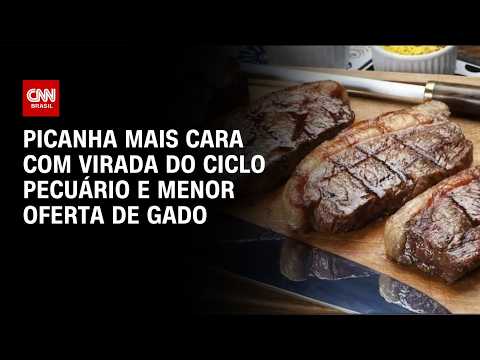 Virada do ciclo pecuário deixa picanha mais cara | CNN MERCADO