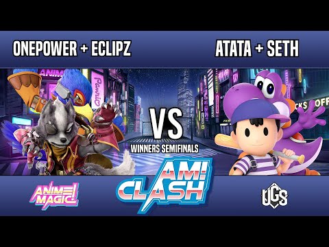 AM! Clash 2022 - Winners Semifinals - onepower + Eclipz(Wolf+Falco) Vs. ATATA + Seth(Ness+Yoshi)