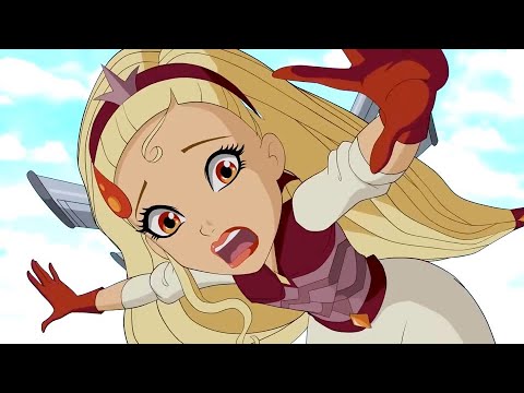 Diaspro flies around crazily while annoying Sky | Winx Club Clip