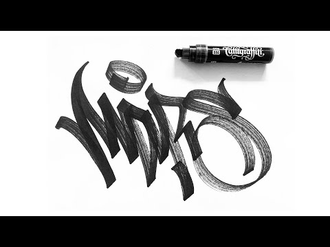 Graffiti Handstyles - Writing with different markers
