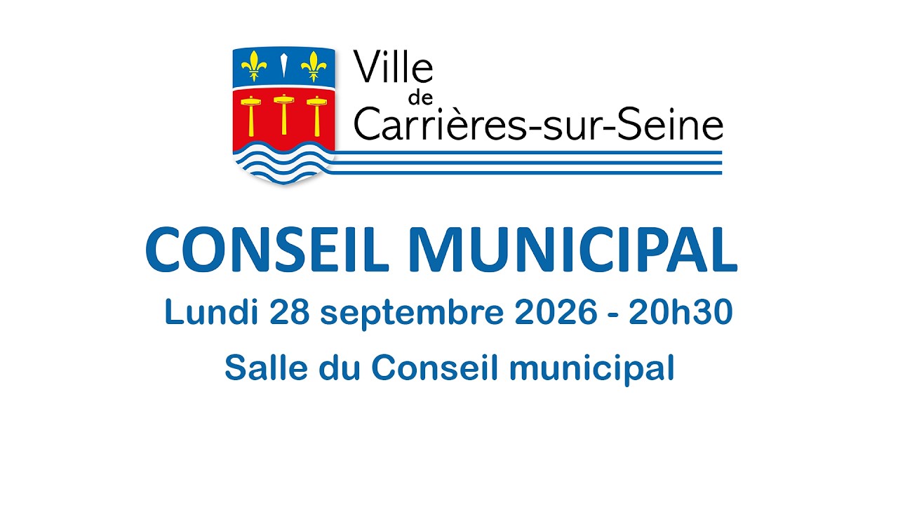 Regarder le Conseil municipal