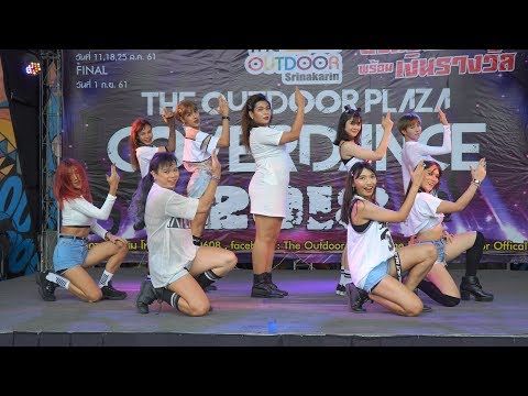 180811 Heeh cover MOMOLAND - BAAM @ The Outdoor Plaza (Audition#1)