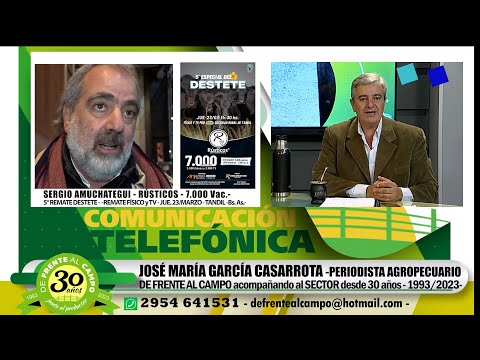 SERGIO AMUCHATEGUI - 5° REMATE RUSTICOS del DESTETE 2023 -