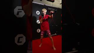 出陣に向けて準備中👊UFC契約をかけた宮口龍鳳の挑戦💥#DWCS ⏰️8時📺 #UNEXT & #UFCFightPass
