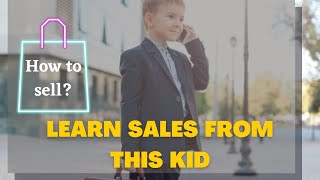 How To Sell l Kid Selling Snow Globes l Best Sales Technique l Why You Should Know How To Sell