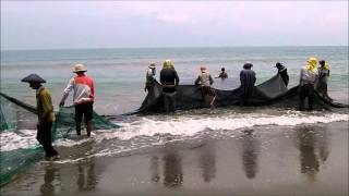 preview picture of video 'Lingayen Gulf Shore, Net Fishing May 8 2012.prx.wmv'