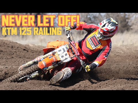 NEVER LET OFF - 125SX SAND MOTO
