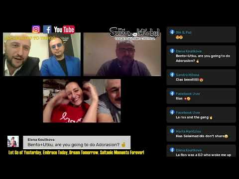 Sultanic Live Stream (Interview) Ros Tango DJ & İlias Selalmazidis
