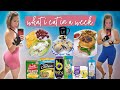 What I Eat In A Week Realistic High Protein Diet Nicole Burgess Fitness