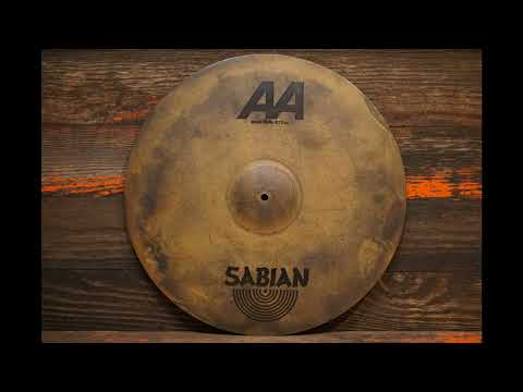 SOLD - Sabian 20" AA Raw Ride Cymbal - 2056g