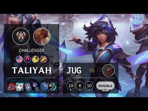 Taliyah Jungle vs Graves - NA Challenger Patch 10.22