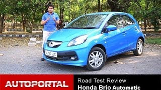 Honda Brio Automatic Review "Test Drive" - AutoPortal
