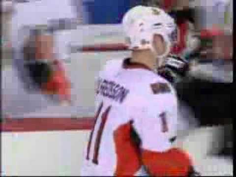 Alfredsson goal vs Sabres - Dec 26