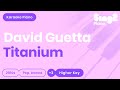 Titanium (Piano Backing Male Version) David ...