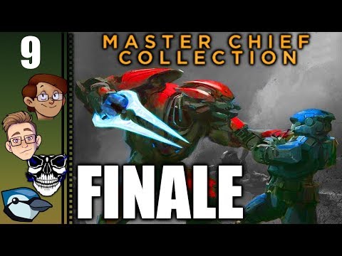 Let's Play Halo: Reach Legendary Co-op Part 9 FINALE - The Pillar of Autumn