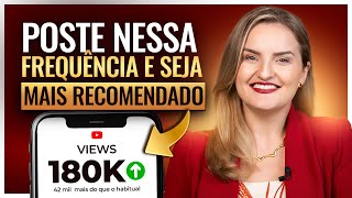 [REVELADO!] QUANTOS VÍDEOS POSTAR p/ SER RECOMENDADO pelo YOUTUBE!