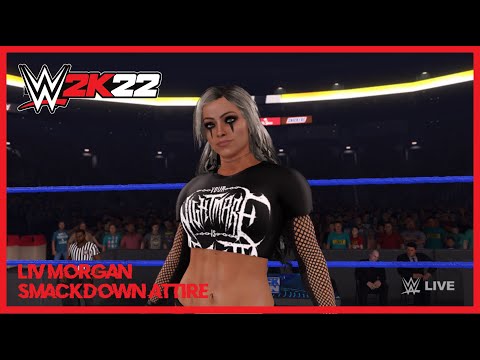 WWE 2K22 - Liv Morgan Smackdown 03/18/2022 Attire
