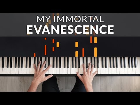My Immortal - Evanescence | Tutorial of my Piano Cover