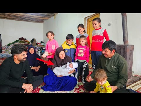 📢“Journey into Nature: The Nomadic Life of Eshaq and His Family”  👶🥰❤️