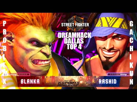 SF6 TOP 4 ▰ DreamHack Dallas Street Fighter 6 Tournament ▰ {Gachikun Problem X PHENOM NuckleDu}