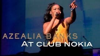 Azealia Banks feat. Theophilus London - JFK @ Club Nokia