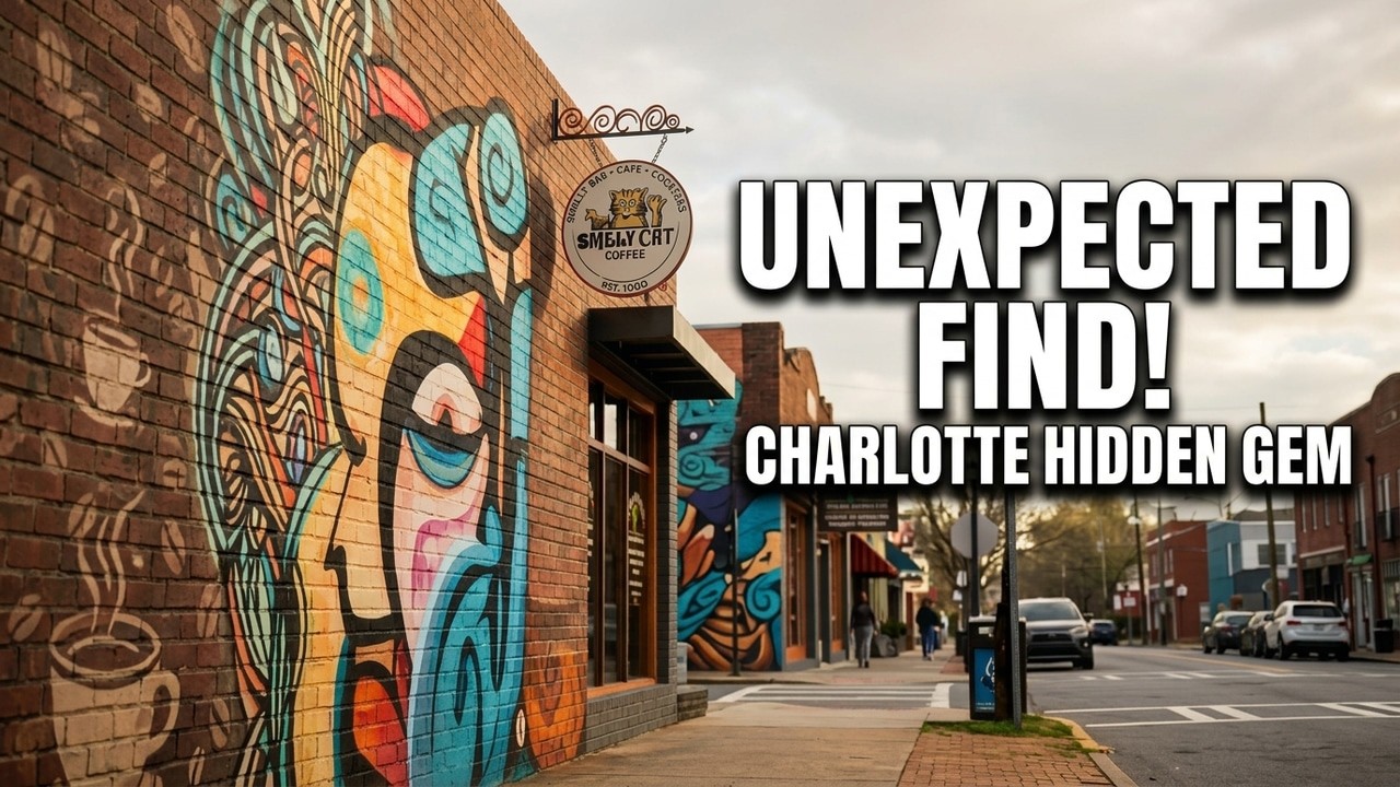 We Stumbled Into Charlotte’s Most Artistic Neighborhood… and Found This Café