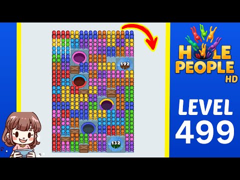 Hole People Level 499 Solution Walkthrough