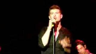 Robin Thicke - Ask Myself Live