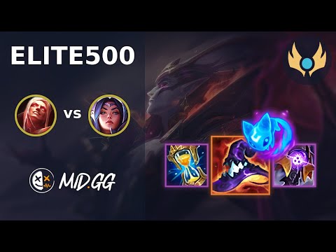 MID.GG: [ elite500 ] Vladimir TOP vs Irelia | EUW CHALLENGER | LOL Season 2025