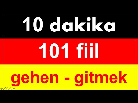 Learn German important verbs DIYARDA