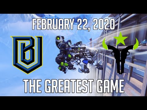 Boston Uprising vs Houston Outlaws - The Greatest Game (February 22nd, 2020)
