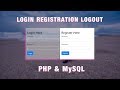 How To Make Login & Registration Form In PHP And MySql, Create SignIn & SignUp Page How To Make Login & Registration Form In PHP And MySql, Create SignIn & SignUp Page