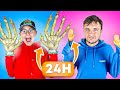 24H avec Des Nouvelles Mains Challenge !!! (c'était trop dur)
