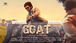 GOAT Official Teaser  Thalapathy Vijay  Venkat Pra