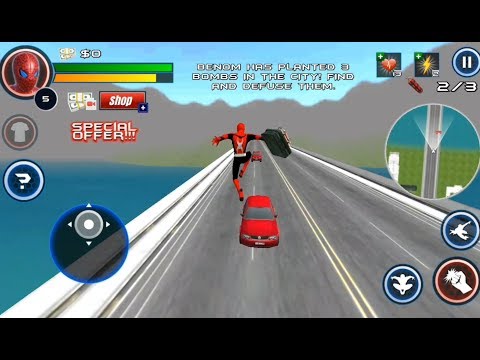 Flying Spider Hero City Rescue Missions | Spider Boy San Andreas Crime City