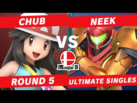 Chub (Pokemon Trainer) vs Neek (Samus, Dark Samus) - JMLeague3 Round 5