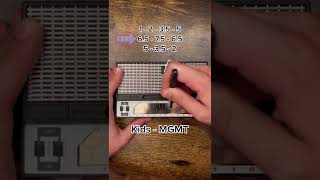 Play Kids by MGMT on Stylophone