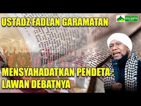 Ustadz Fadlan Garamatan Mensyahadatkan Pendeta: Lawan Debatnya