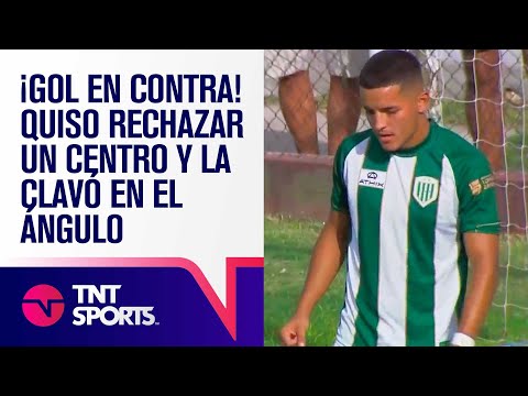 ¡INSÓLITO GOL EN CONTRA! ⚽ Quiso RECHAZAR un centro y la CLAVÓ en el ÁNGULO de Banfield 😰
