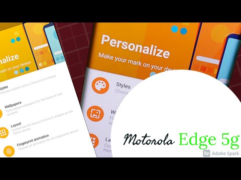[Notification & Colors] Customize your Motorola Edge 5G