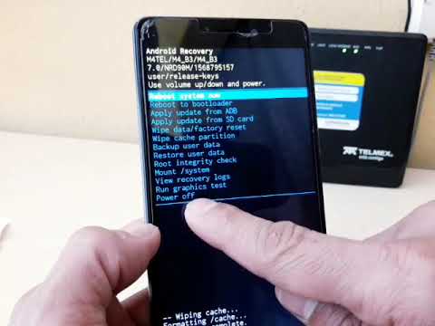 como resetear un movil m4 restaura, borrar, restablecer todo