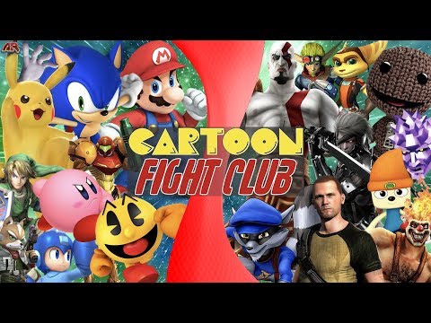 Super Smash Bros VS PlayStation All-Stars (Nintendo VS Sony) | CARTOON FIGHT CLUB Video