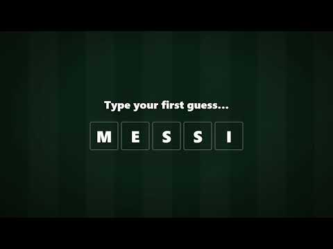 How to play FootWord — video tutorial