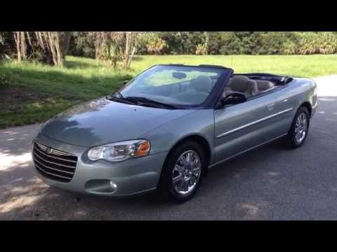 2004 Chrysler  Sebring Limited - View our inventory at FortMyersWA.com