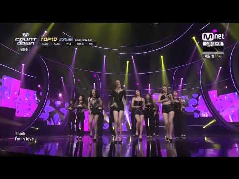 140821 SECRET - I'm In Love @ Mnet Countdown [1080p]