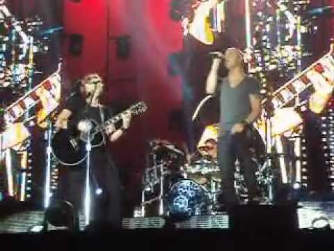 Nickelback ft. Chris Daughtry - Rockstar live in München 2012