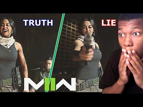 What Happens if You Gave Different Answers to VALERIA - Modern Warfare 2 Gameplay REACTION